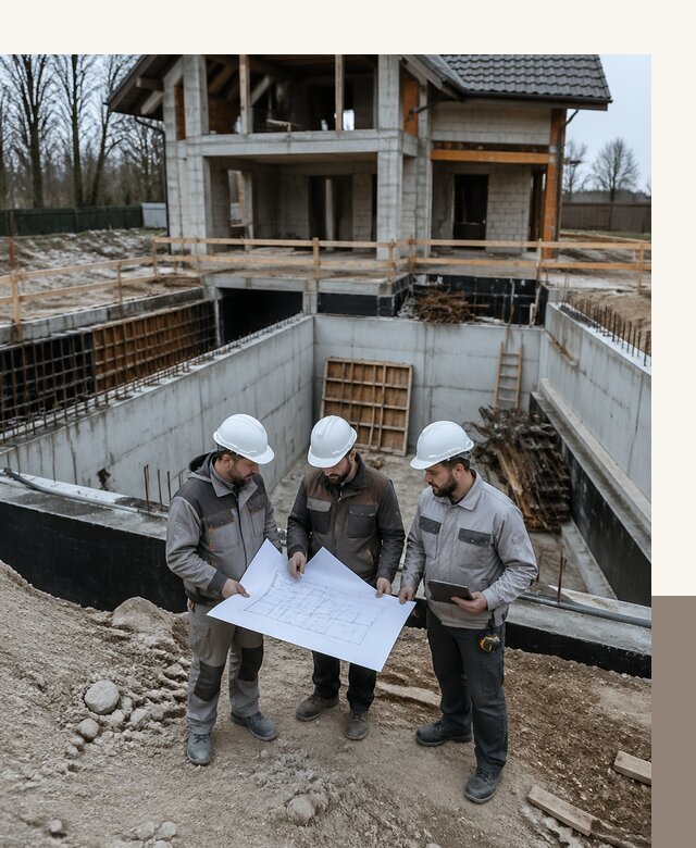 Проектирование и строительство домов с подвалом под ключ в Югорске