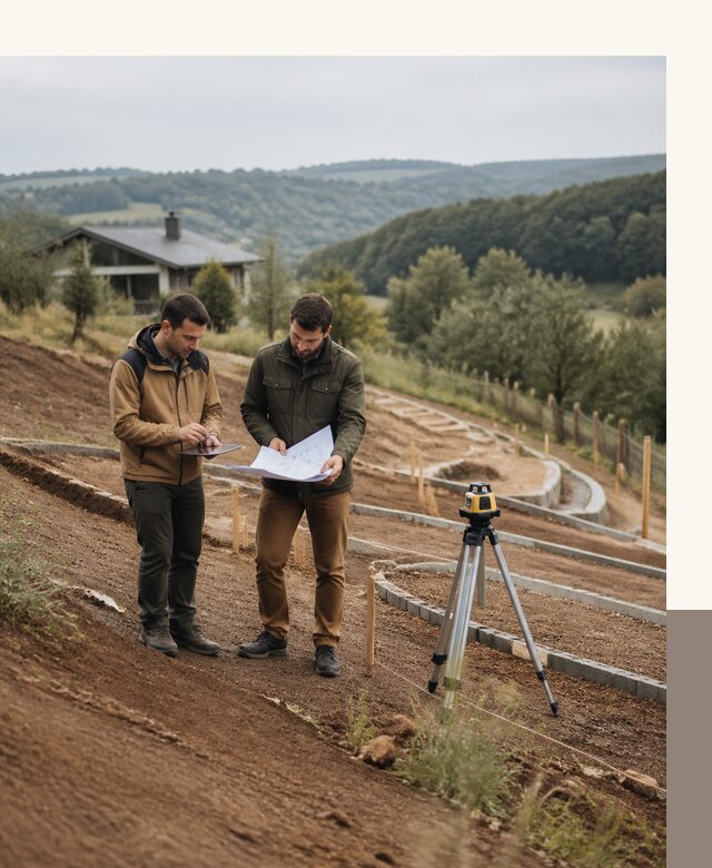 Проектирование участка с уклоном в Югорске под ключ